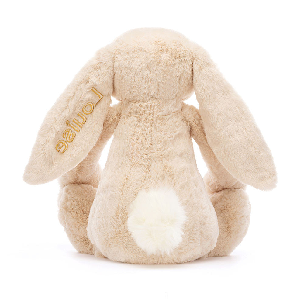 Jellycat Personalized Bashful Luxe Bunny Willow Huge