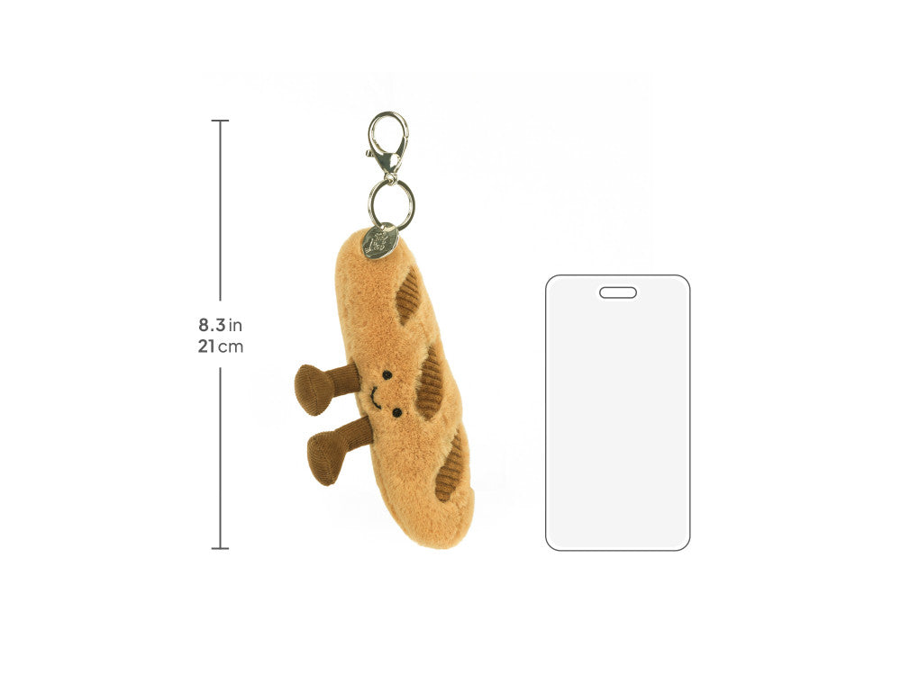 Jellycat Amuseables Baguette Bag Charm