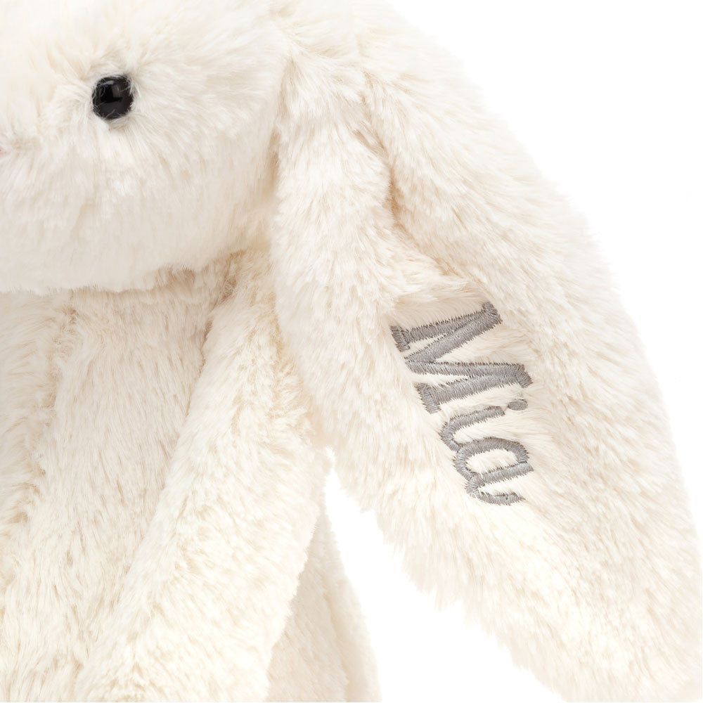 Jellycat Personalized Bashful Cream Bunny Medium