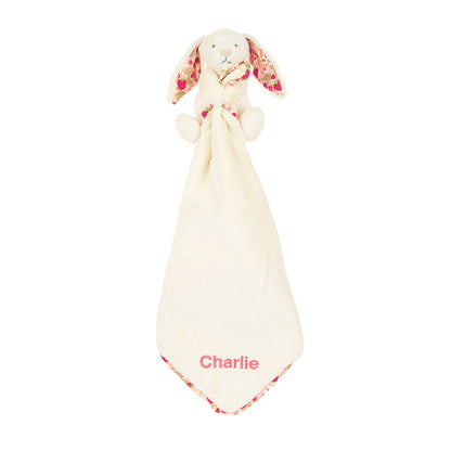 Jellycat Personalized Blossom Cream Bunny 'Berry' Soother