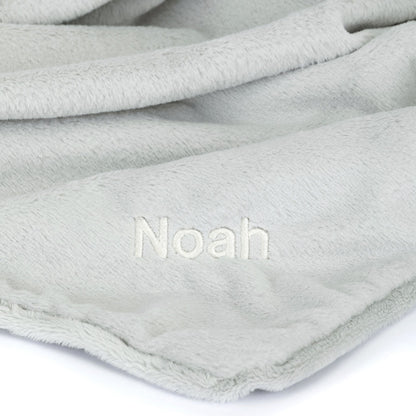 Jellycat Personalized Bashful Silver Bunny Blankie