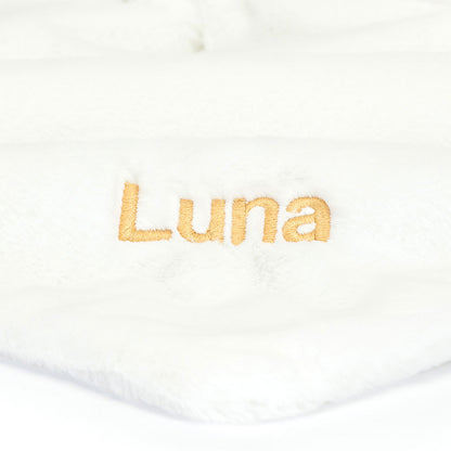 Jellycat Personalized Bashful Luxe Bunny Luna Soother