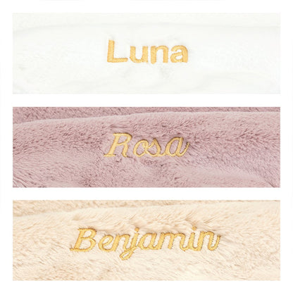Jellycat Personalized Bashful Luxe Bunny Luna Soother