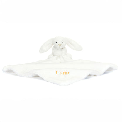Jellycat Personalized Bashful Luxe Bunny Luna Soother