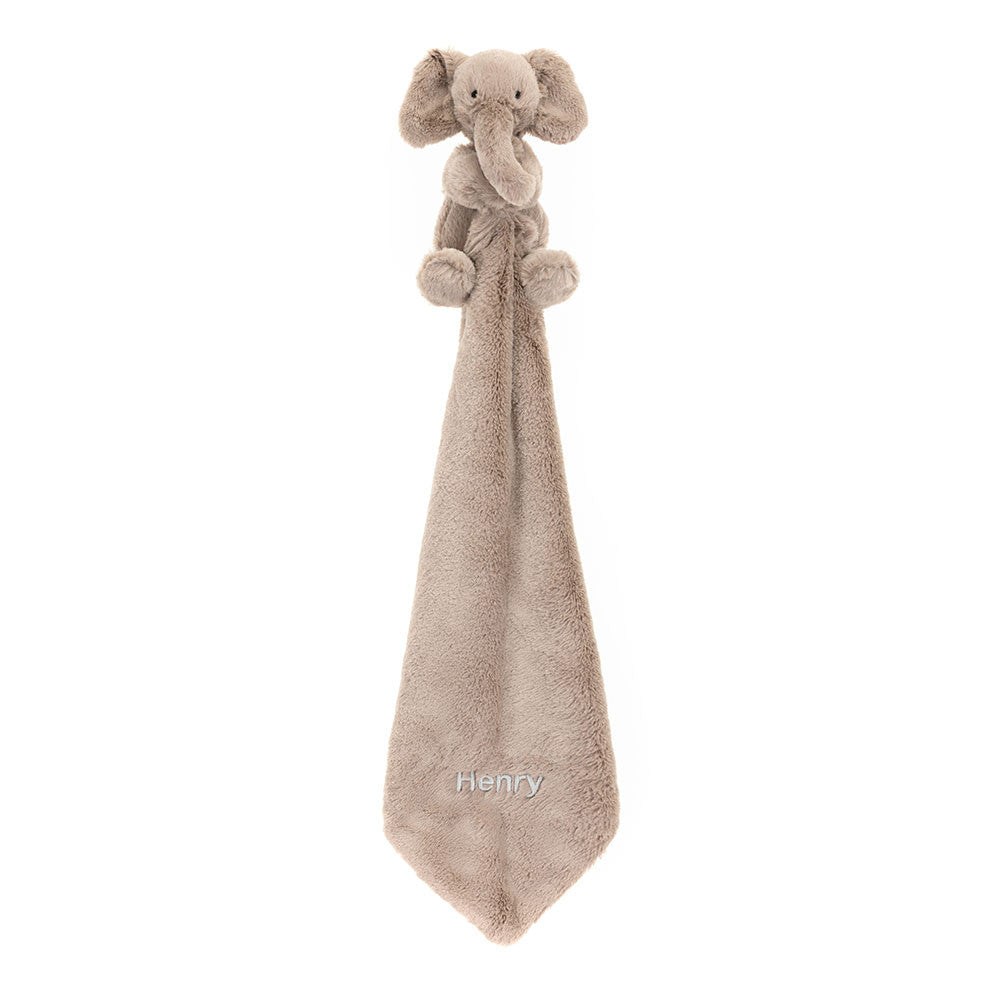 Jellycat Personalized Smudge Elephant Soother