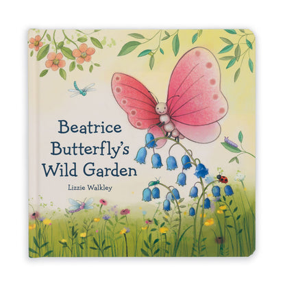 Jellycat Beatrice Butterfly's Wild Garden Book & Beatrice Butterfly