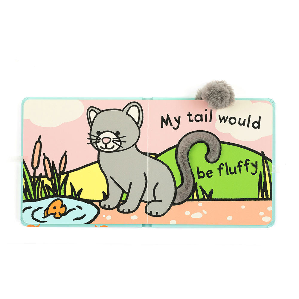 Jellycat If I Were a Kitten Board Book and Bashful Kitten Original