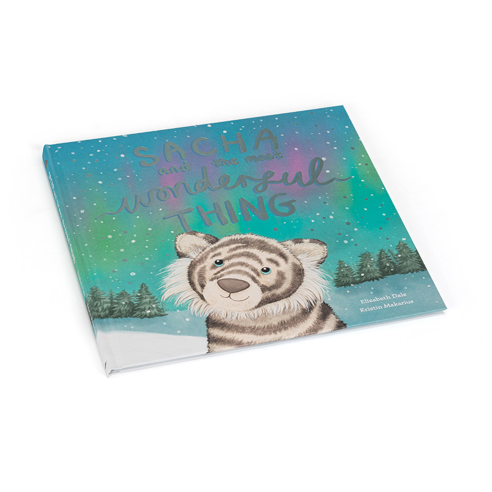 Jellycat Sacha and the Most Wonderful Thing Book