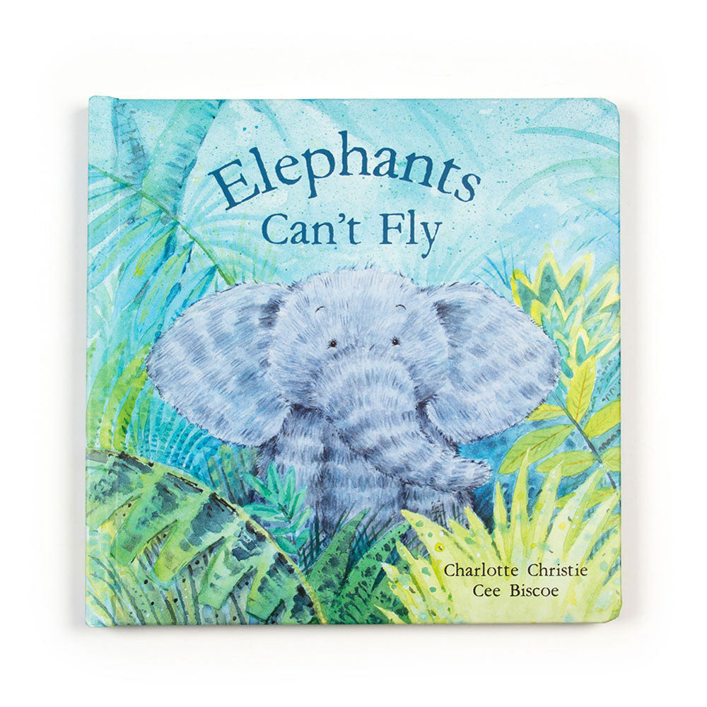 Jellycat Elephants Can't Fly Book & Fuddlewuddle Elephant Medium