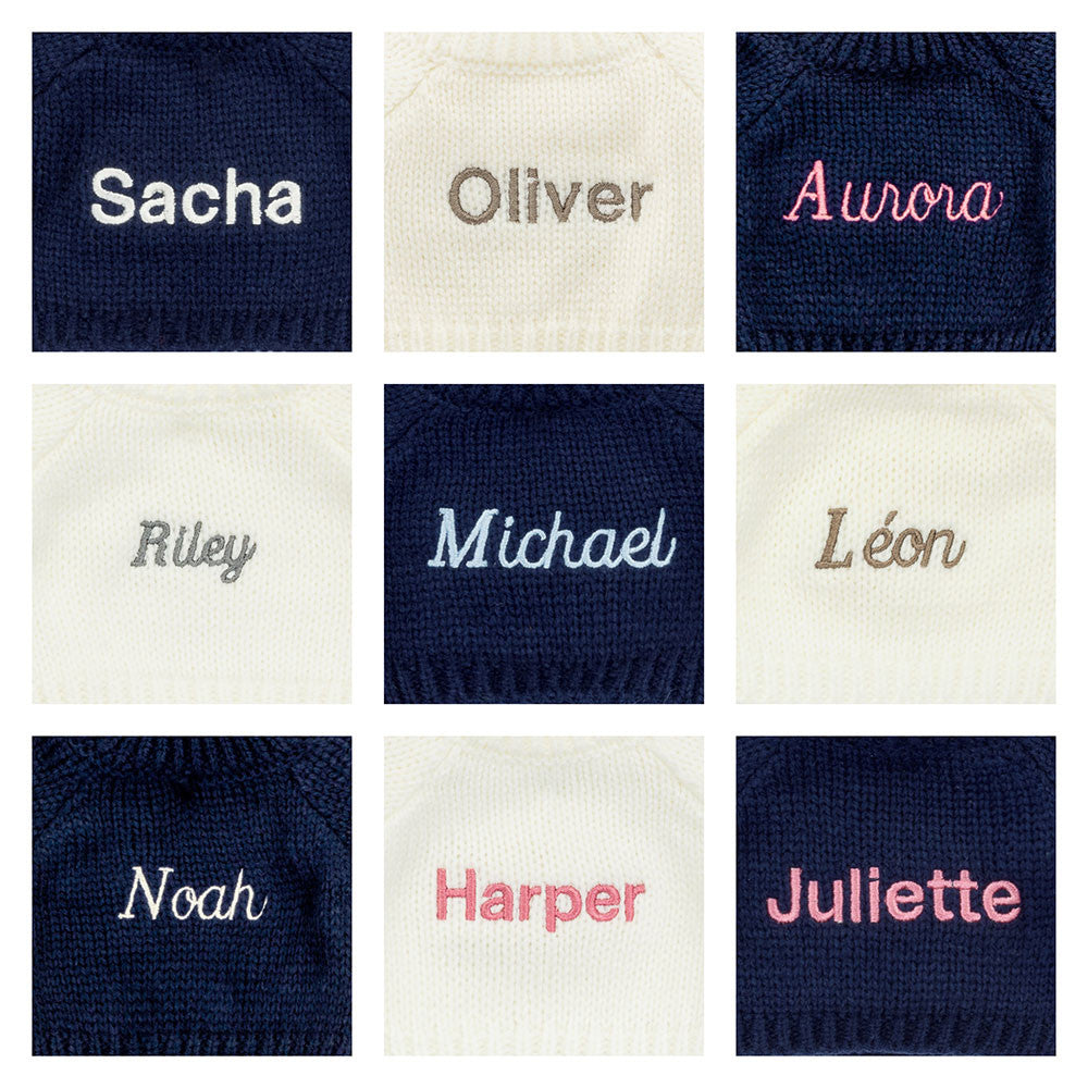 Jellycat Bashful Luxe Bunny Nimbus with Personalized Cream Jumper
