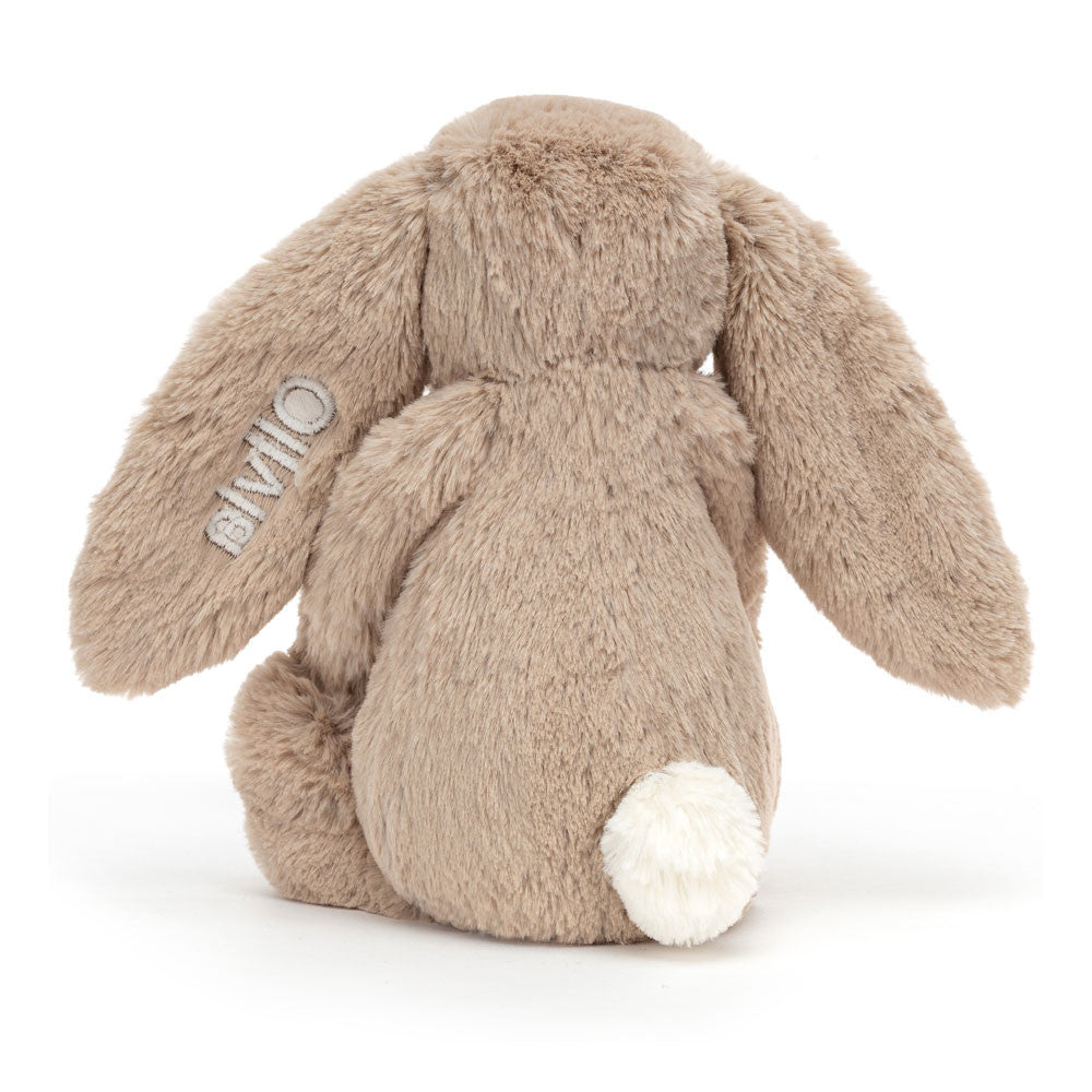 Jellycat Personalized Bashful Beige Bunny Medium