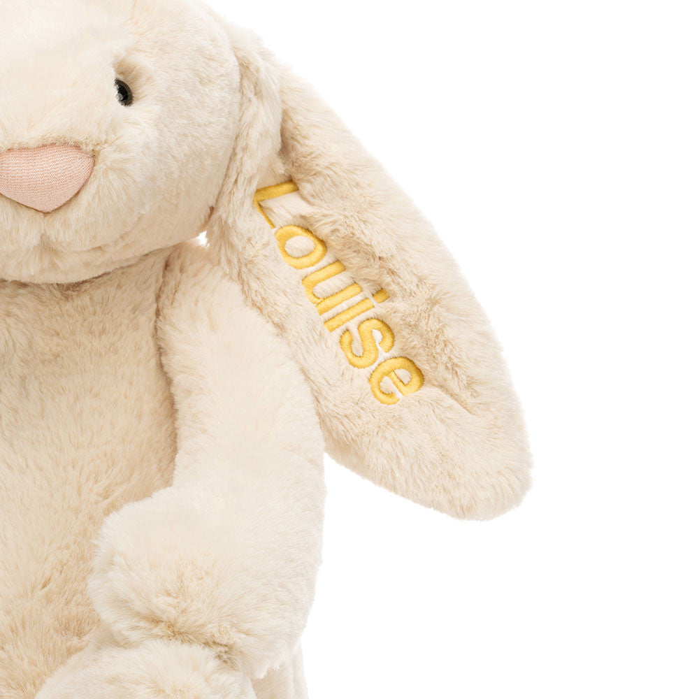 Jellycat Personalized Bashful Luxe Bunny Willow Huge