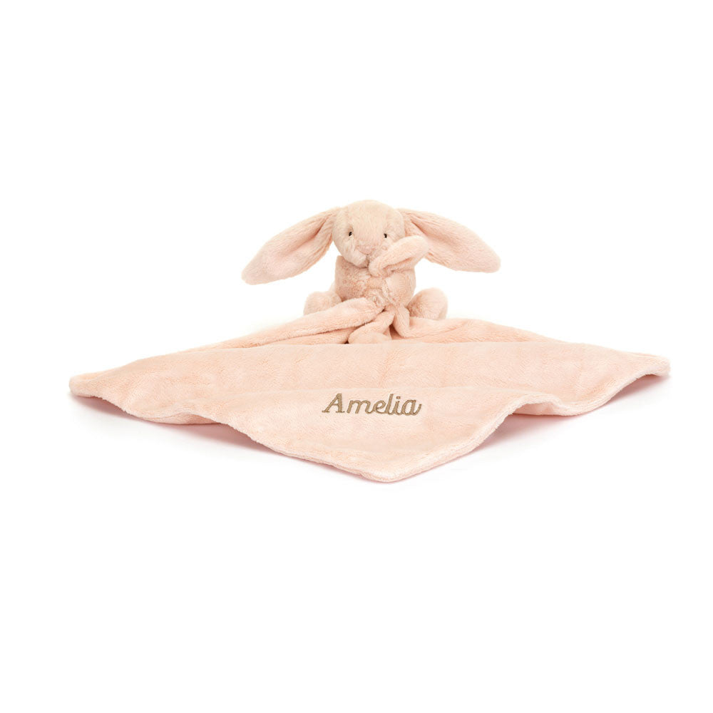 Jellycat Personalized Bashful Blush Bunny Soother