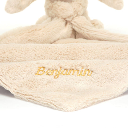 Jellycat Personalized Bashful Luxe Bunny Willow Soother