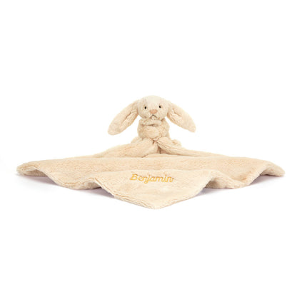 Jellycat Personalized Bashful Luxe Bunny Willow Soother