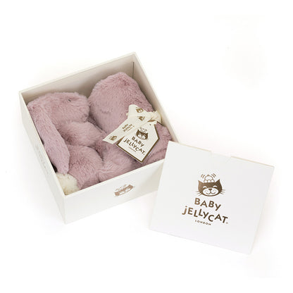 Jellycat Personalized Bashful Luxe Bunny Rosa Soother
