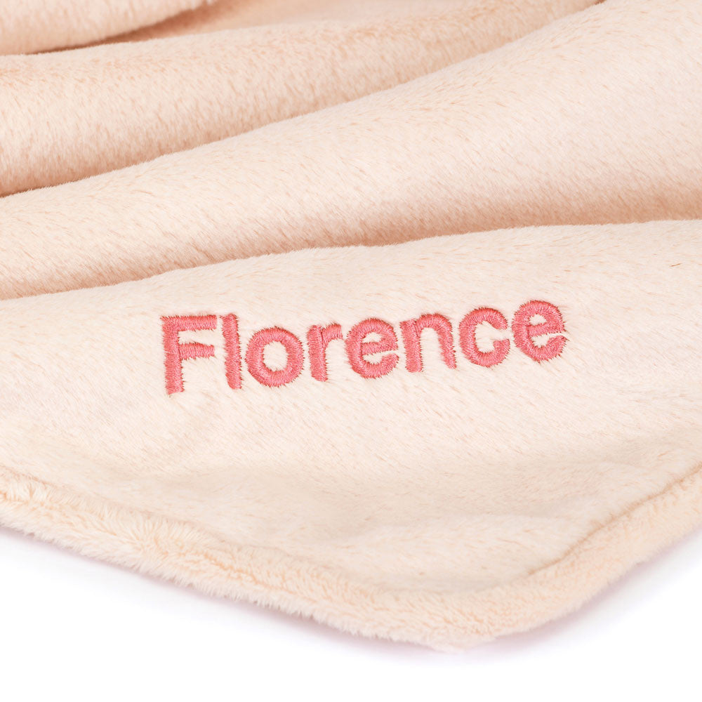 Jellycat Personalized Bashful Blush Bunny Blankie