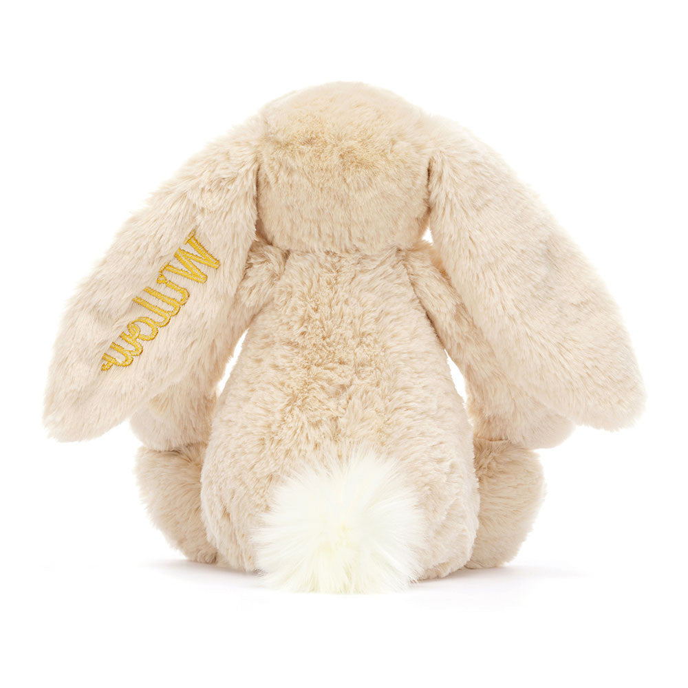 Jellycat Personalized Bashful Luxe Bunny Willow Medium