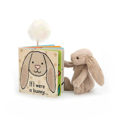 Jellycat If I Were a Bunny Book & Bashful Beige Bunny Small