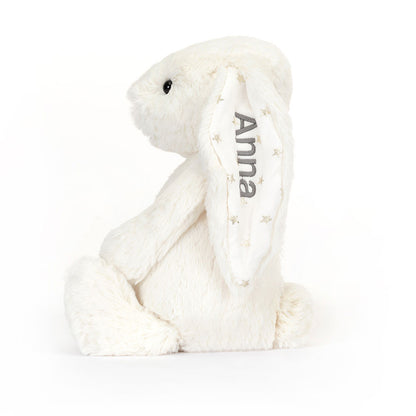 Jellycat Personalized Bashful Twinkle Bunny Medium