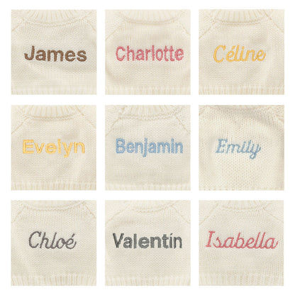 Jellycat Bashful Luxe Bunny Rosa with Personalized Cream Jumper
