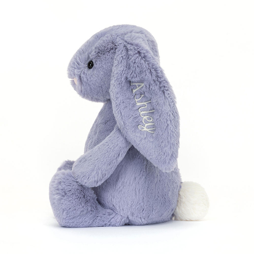 Jellycat Personalized Bashful Viola Bunny Medium