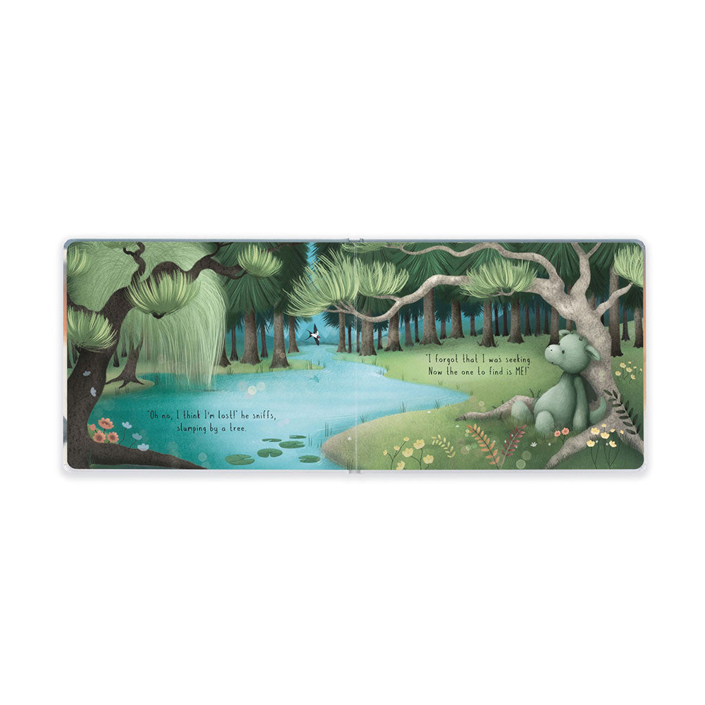 Jellycat The Sky Dragon Book & Bashful Dragon Medium
